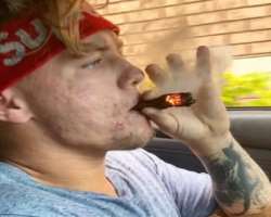 Supreme Patty smoking
